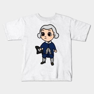 Chibi Joseph Warren (Large Print) Kids T-Shirt